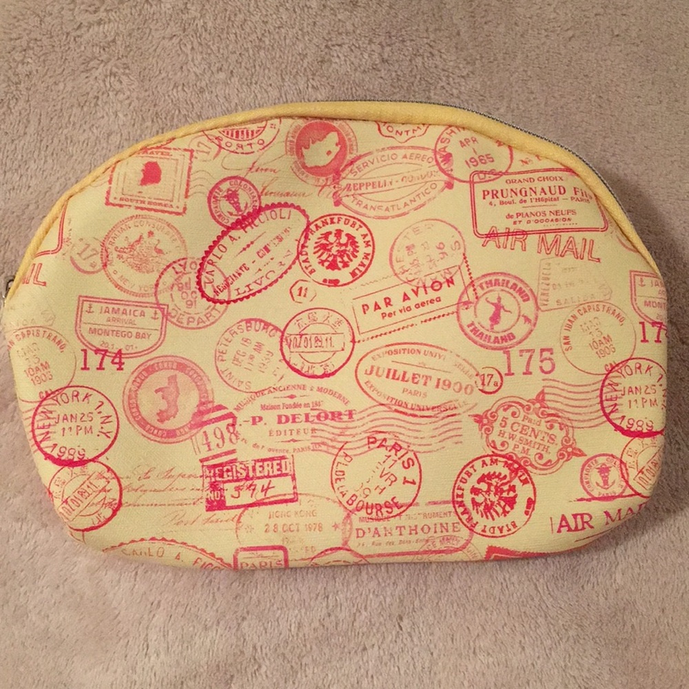 Ipsy Travel Cosmetics Zipper Bag, NWT